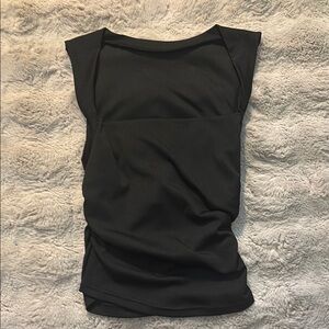 Black Sleeveless Top